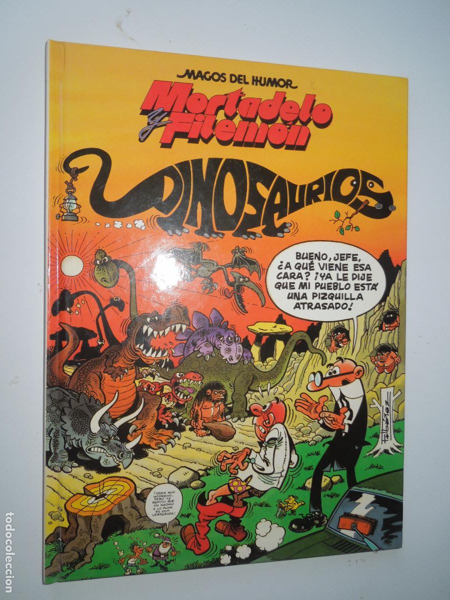 C&oacute;mics: MORTADELO Y FILEMON - DINOSAURIOS - MAGOS DEL HUMOR - CIRCULO DE LECTORES - IBA&Ntilde;EZ 1996- EDC B