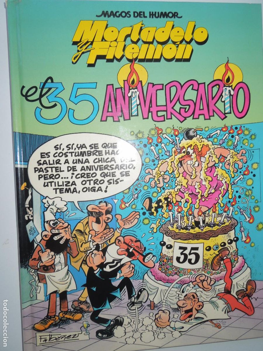 C&oacute;mics: MORTADELO Y FILEMON - EL 35 ANIVERSARIO - MAGOS DEL HUMOR - CIRCULO DE LECTORES - IBA&Ntilde;EZ 1996- EDC