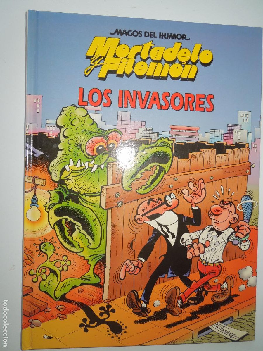 C&oacute;mics: MORTADELO Y FILEMON - LOS INVASORES - MAGOS DEL HUMOR - CIRCULO DE LECTORES - IBA&Ntilde;EZ 1996- EDC B B