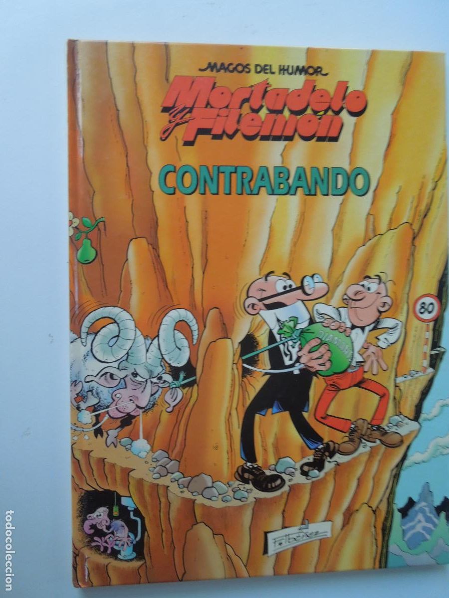 C&oacute;mics: MORTADELO Y FILEMON -CONTRABANDO - MAGOS DEL HUMOR - CIRCULO DE LECTORES - IBA&Ntilde;EZ 1996- EDC B