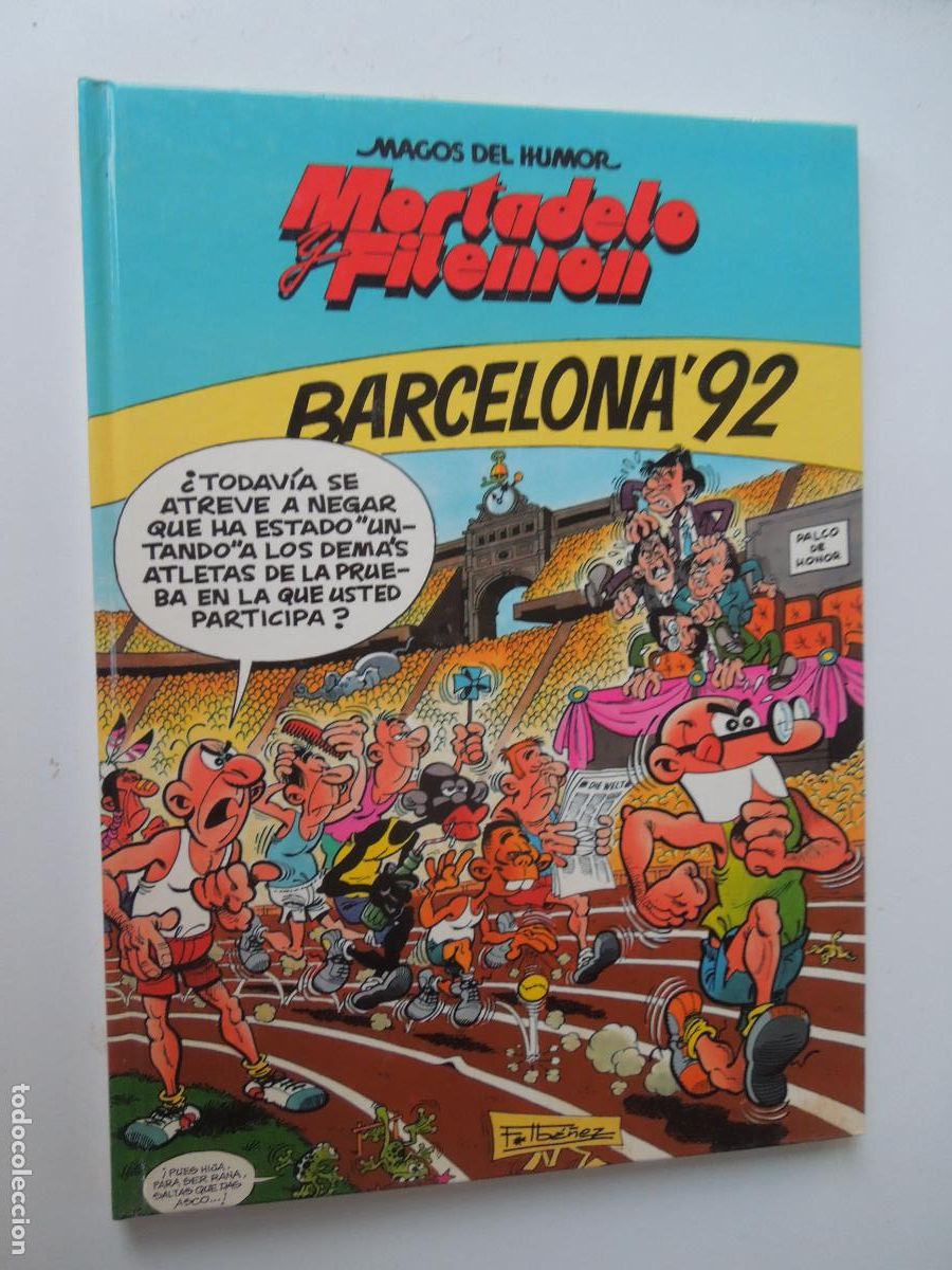 C&oacute;mics: MORTADELO Y FILEMON -BARCELONA'92 - MAGOS DEL HUMOR - CIRCULO DE LECTORES - IBA&Ntilde;EZ 1996- EDC B