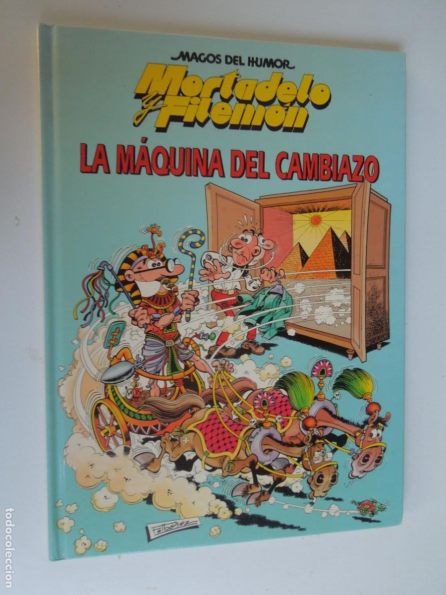 C&oacute;mics: MORTADELO Y FILEMON - LA M&Aacute;QUINA DEL CAMBIAZO - MAGOS DEL HUMOR - CIRCULO DE LECTORES - IBA&Ntilde;EZ 1996-