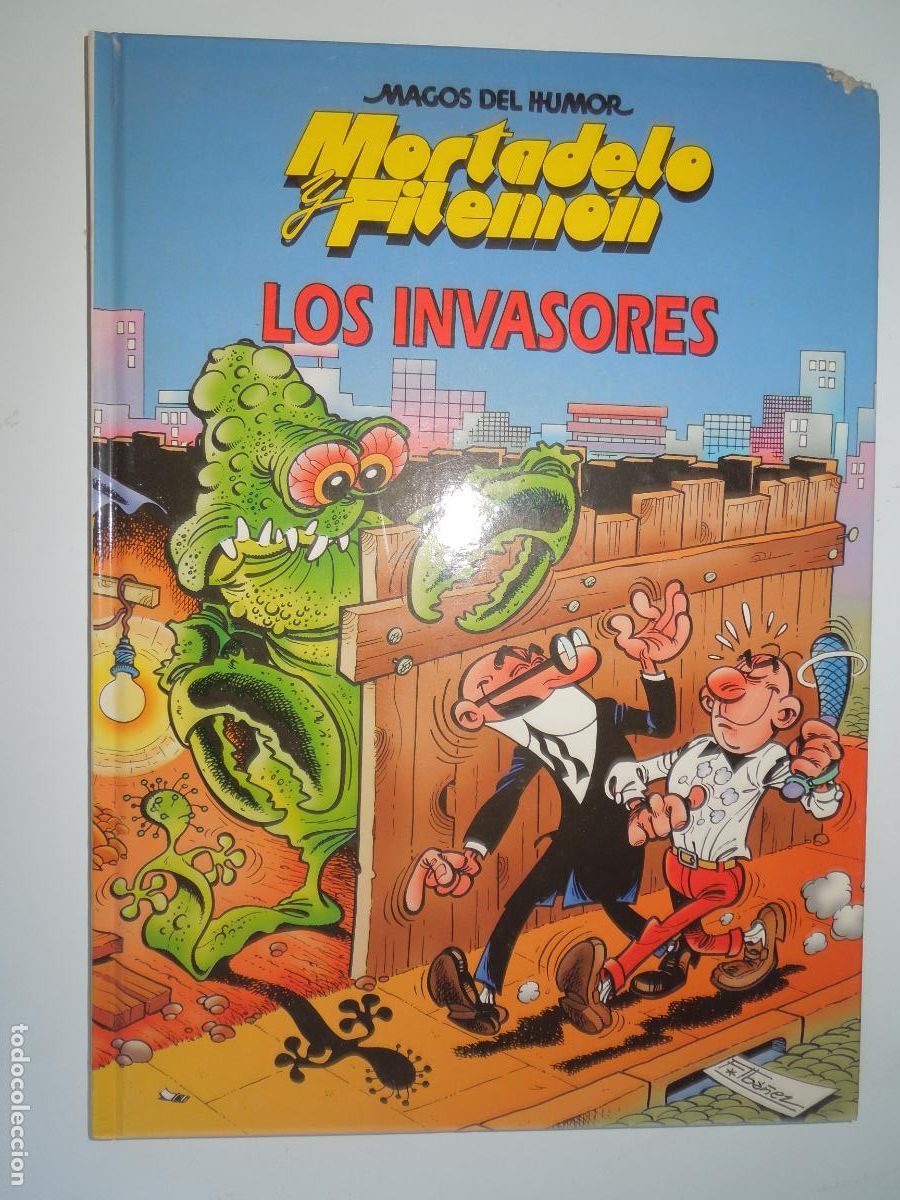 C&oacute;mics: MORTADELO Y FILEMON - LOS INVASORES - MAGOS DEL HUMOR - CIRCULO DE LECTORES - IBA&Ntilde;EZ 1996- EDC B