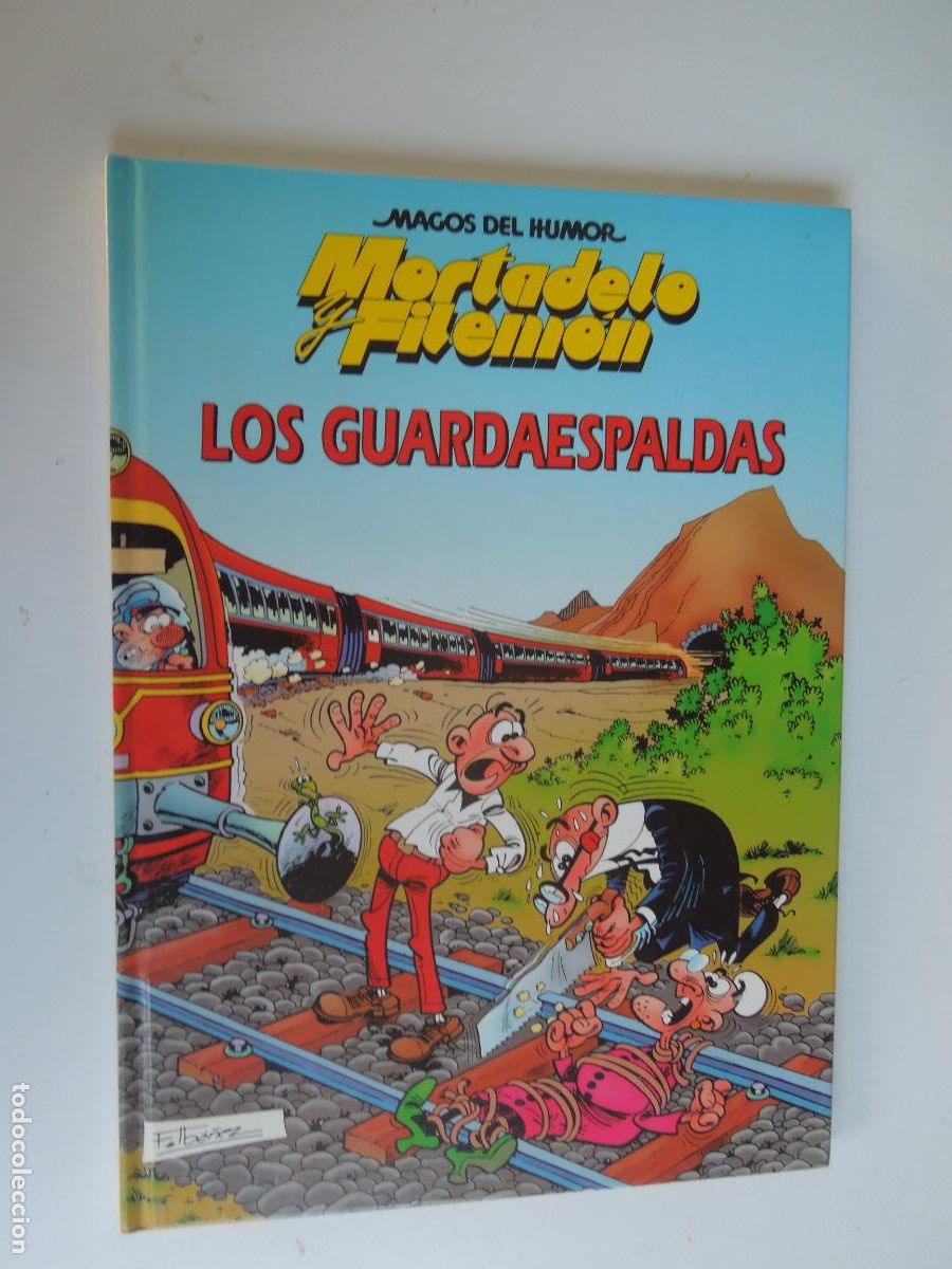 C&oacute;mics: MORTADELO Y FILEMON - LOS GUARDAESPALDAS - MAGOS DEL HUMOR - CIRCULO DE LECTORES - IBA&Ntilde;EZ 1996- EDC