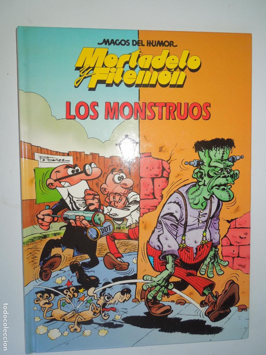 C&oacute;mics: MORTADELO Y FILEMON - LOS MONSTRUOS - MAGOS DEL HUMOR - CIRCULO DE LECTORES - IBA&Ntilde;EZ 1996- EDC B