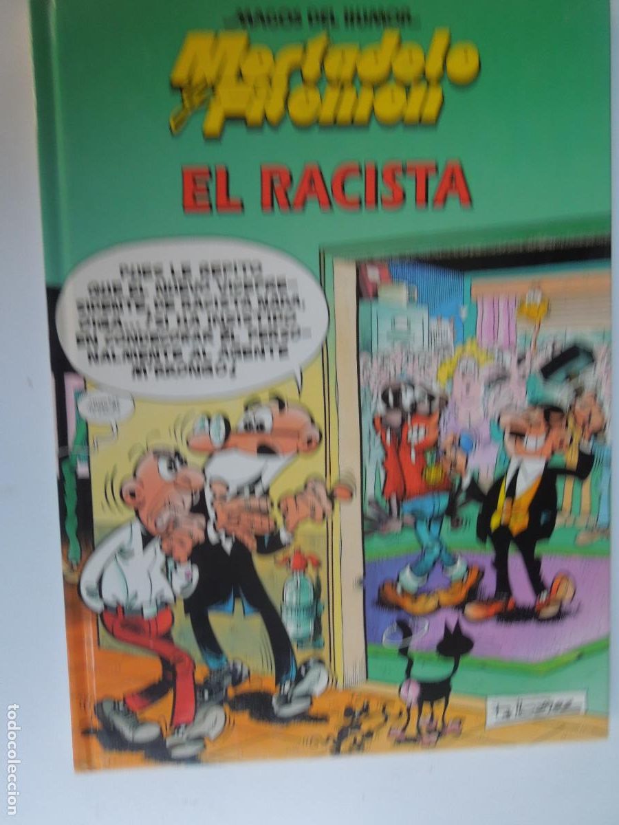 C&oacute;mics: MORTADELO Y FILEMON - EL RACISTA - MAGOS DEL HUMOR - CIRCULO DE LECTORES - IBA&Ntilde;EZ 1996- EDC B