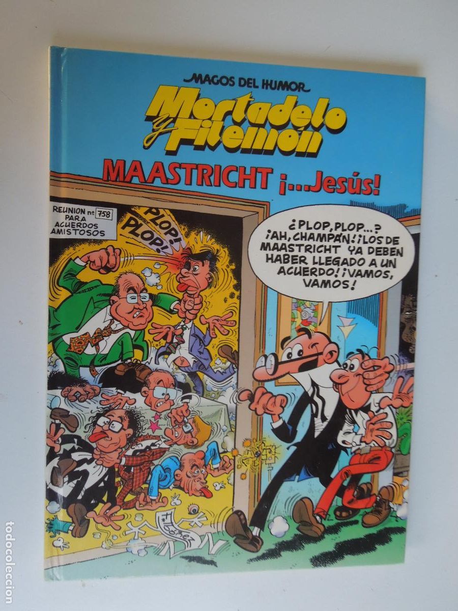 C&oacute;mics: MORTADELO Y FILEMON - MAASTRICHT &iexcl;...JESUS! - MAGOS DEL HUMOR - CIRCULO DE LECTORES - IBA&Ntilde;EZ 1996-