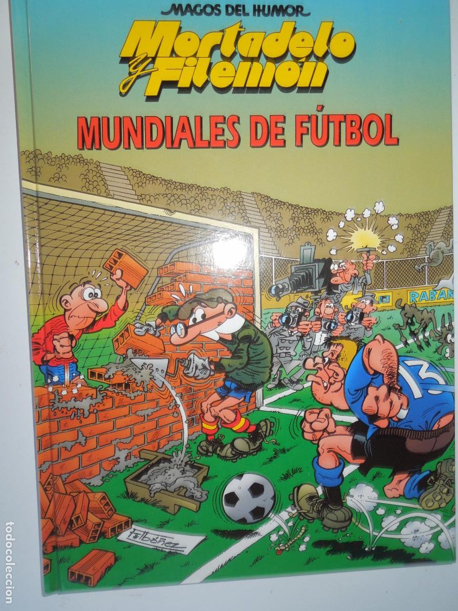 C&oacute;mics: MORTADELO Y FILEMON - MUNDIALES DE F&Uacute;TBOL - MAGOS DEL HUMOR - CIRCULO DE LECTORES - IBA&Ntilde;EZ 1996- ED