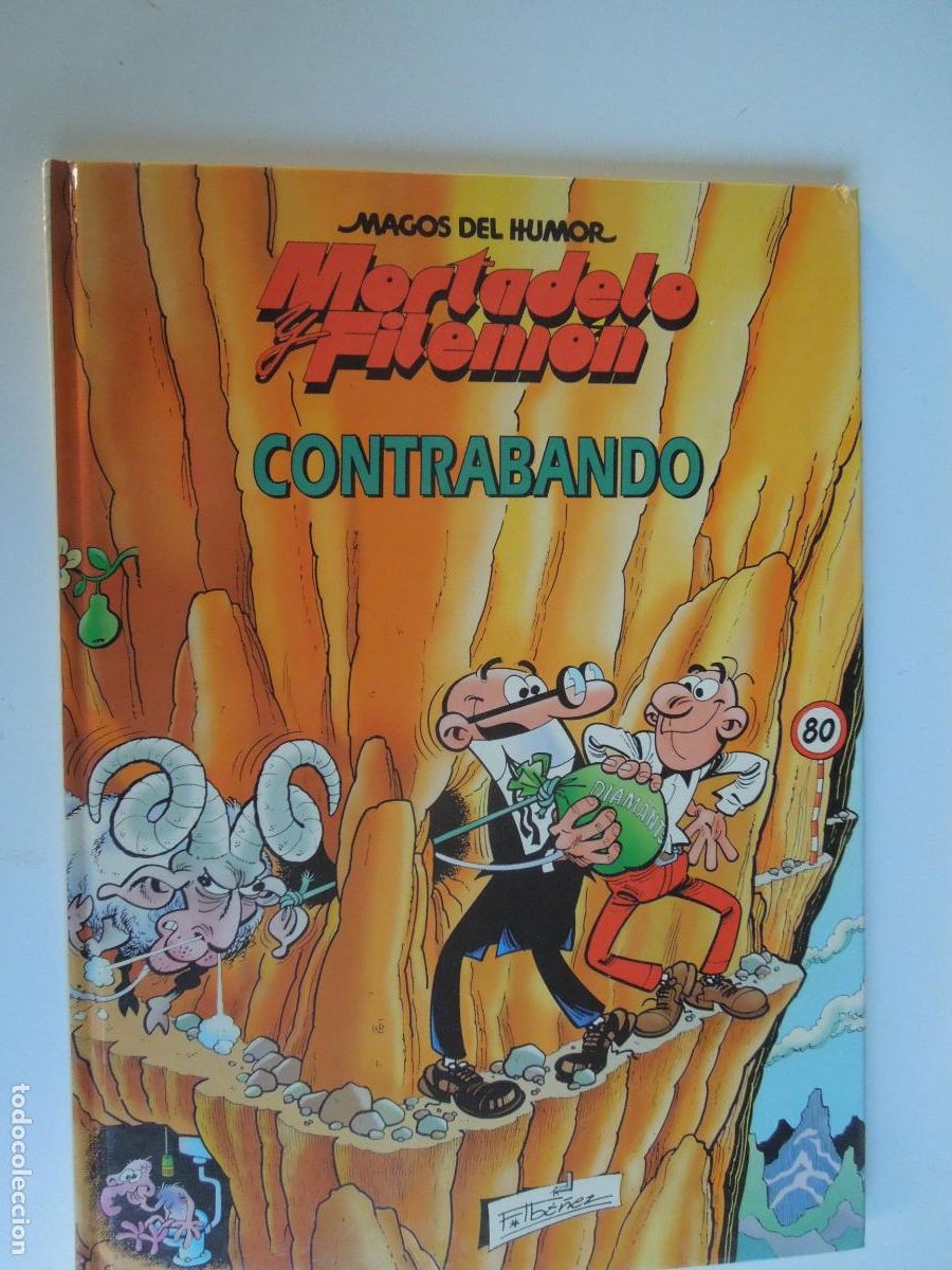 C&oacute;mics: MORTADELO Y FILEMON - CONTRABANDO - MAGOS DEL HUMOR - CIRCULO DE LECTORES - IBA&Ntilde;EZ 1996- EDC B