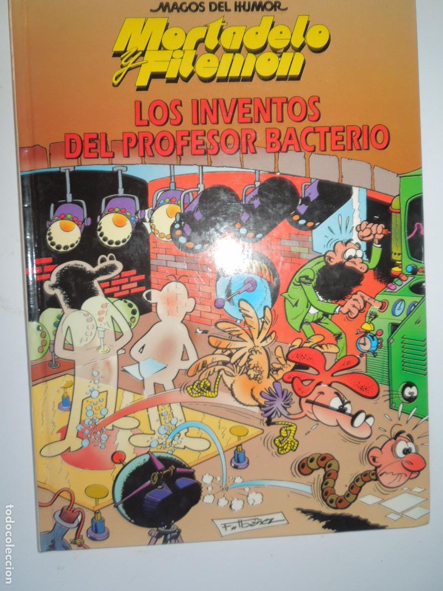 C&oacute;mics: MORTADELO Y FILEMON - LOS INVENTOS DEL PROFESOR BACTERIO - MAGOS DEL HUMOR - CIRCULO DE LECTORES -