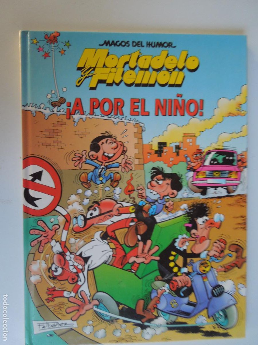 C&oacute;mics: MORTADELO Y FILEMON -&iexcl; A POR EL NI&Ntilde;O ! - MAGOS DEL HUMOR - CIRCULO DE LECTORES - IBA&Ntilde;EZ 1996- EDC B