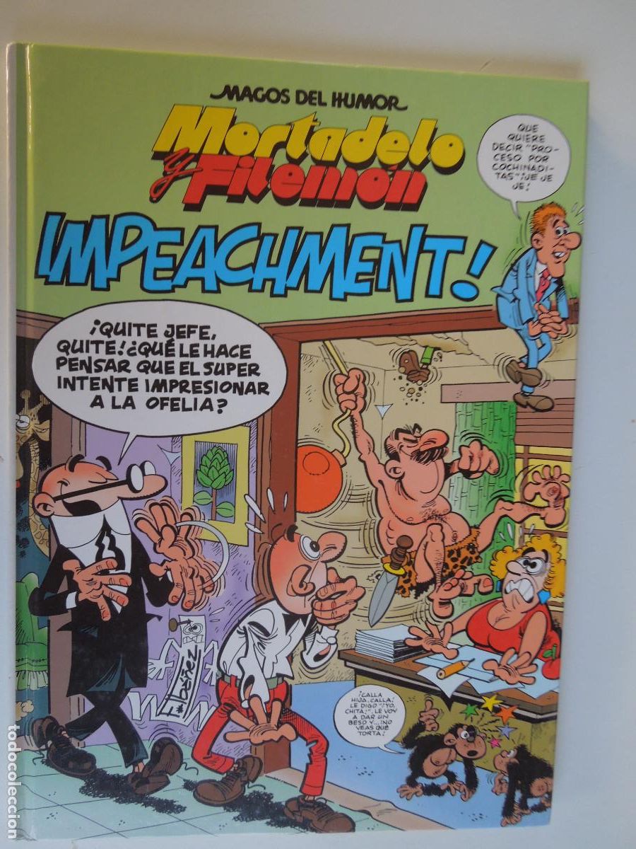 C&oacute;mics: MORTADELO Y FILEMON - IMPEACHMENT ! - MAGOS DEL HUMOR - CIRCULO DE LECTORES - IBA&Ntilde;EZ 1996- EDC B