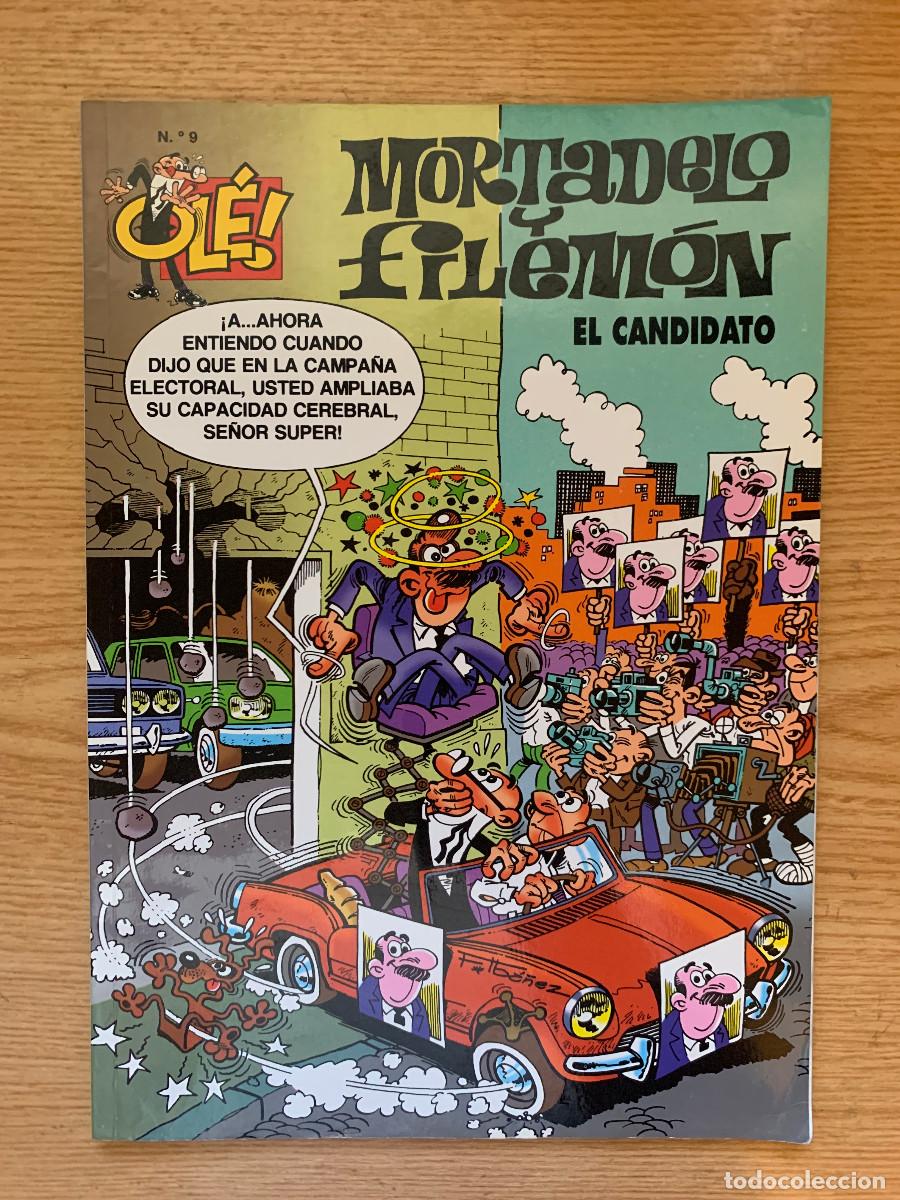 C&oacute;mics: Mortadelo y Filem&oacute;n n&ordm; 9: El Candidato - Colecci&oacute;n Ol&eacute; - Buen Estado