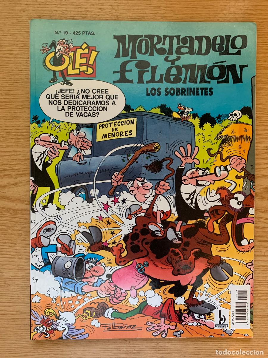 C&oacute;mics: Mortadelo y Filem&oacute;n n&ordm; 19: Los Sobrinetes - Colecci&oacute;n Ol&eacute; - Buen Estado