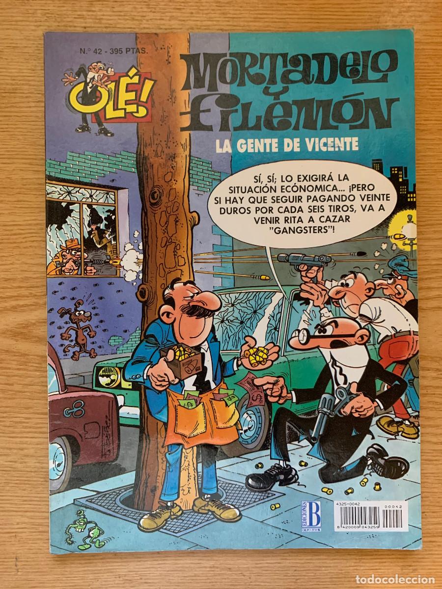 C&oacute;mics: Mortadelo y Filem&oacute;n n&ordm; 42: La Gente de Vicente - Colecci&oacute;n Ol&eacute;