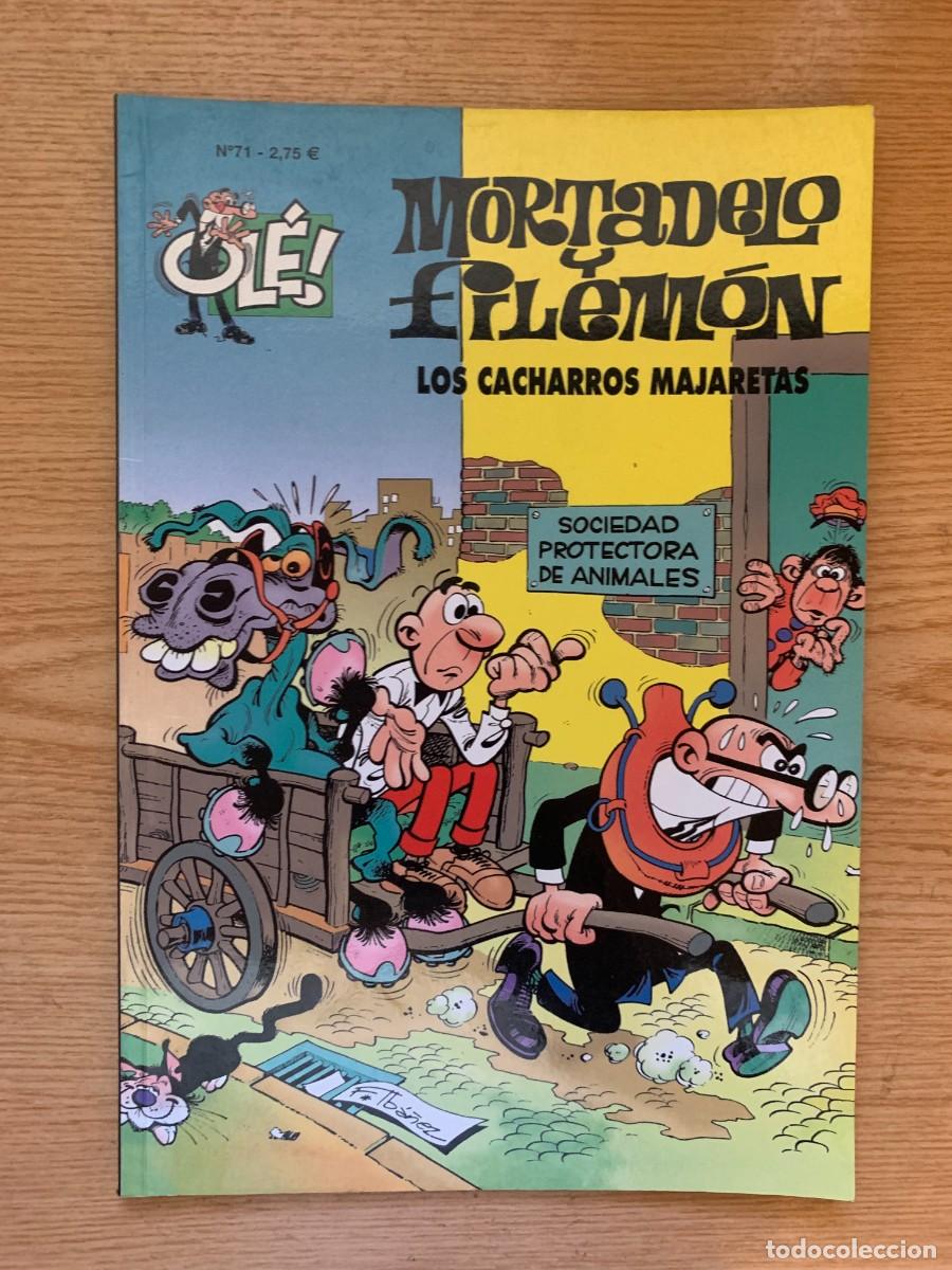 C&oacute;mics: Mortadelo y Filem&oacute;n n&ordm; 71: Los Cacharros Majaretas - Colecci&oacute;n Ol&eacute; - Excelente Estado