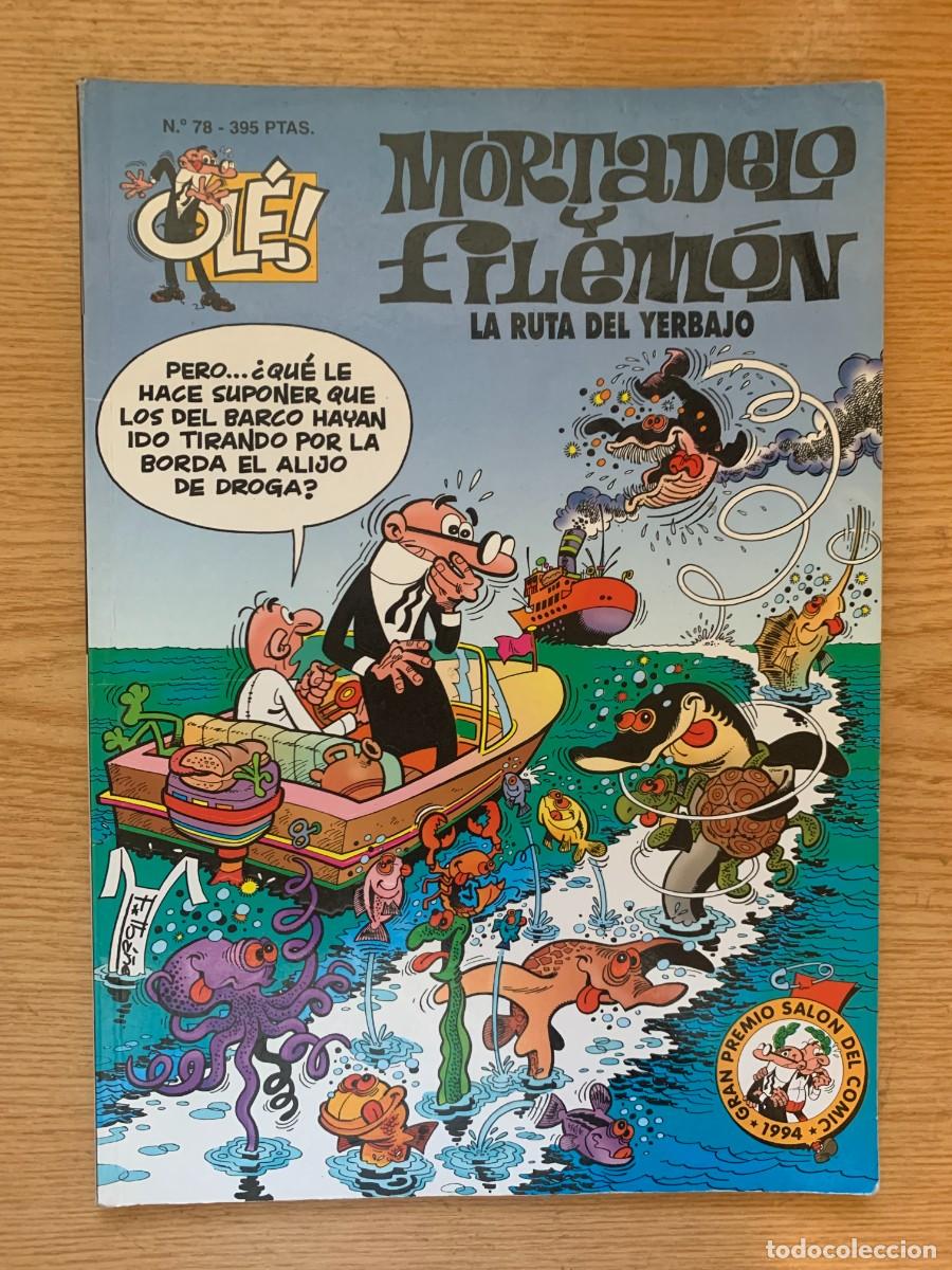 C&oacute;mics: Mortadelo y Filem&oacute;n n&ordm; 78: La Ruta del Yerbajo - Colecci&oacute;n Ol&eacute;