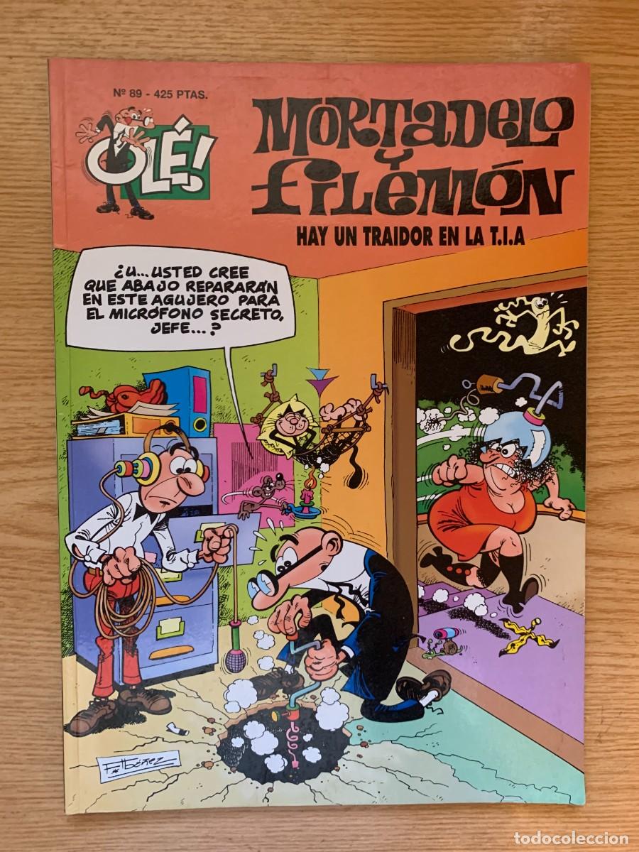 C&oacute;mics: Mortadelo y Filem&oacute;n n&ordm; 89: Hay Un Traidor en la T.I.A. - Colecci&oacute;n Ol&eacute;