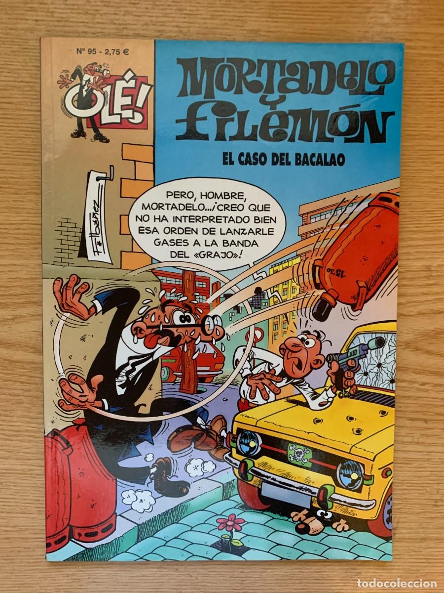 C&oacute;mics: Mortadelo y Filem&oacute;n n&ordm; 95: El Caso del Bacalao - Colecci&oacute;n Ol&eacute; - Muy Buen Estado