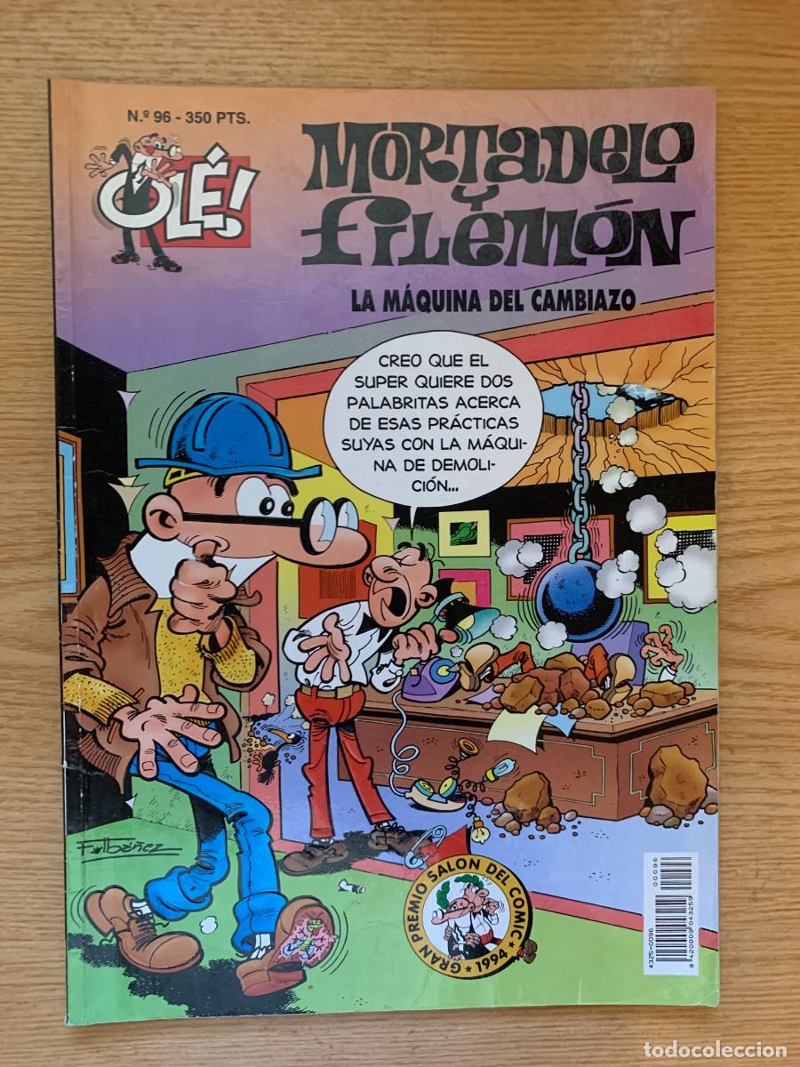 C&oacute;mics: Mortadelo y Filem&oacute;n n&ordm; 96: La M&aacute;quina del Cambiazo - Colecci&oacute;n Ol&eacute;