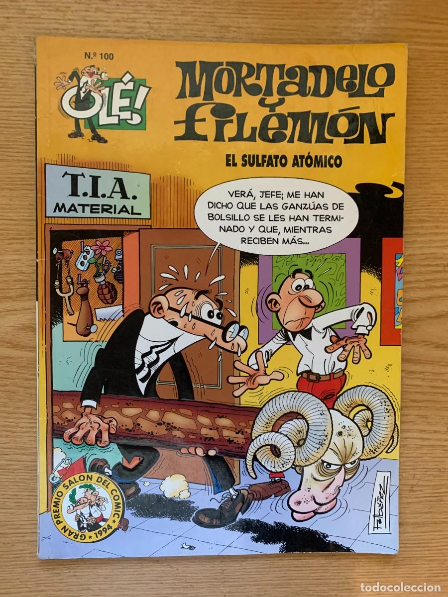 C&oacute;mics: Mortadelo y Filem&oacute;n n&ordm; 100: El Sulfato At&oacute;mico - Colecci&oacute;n Ol&eacute;