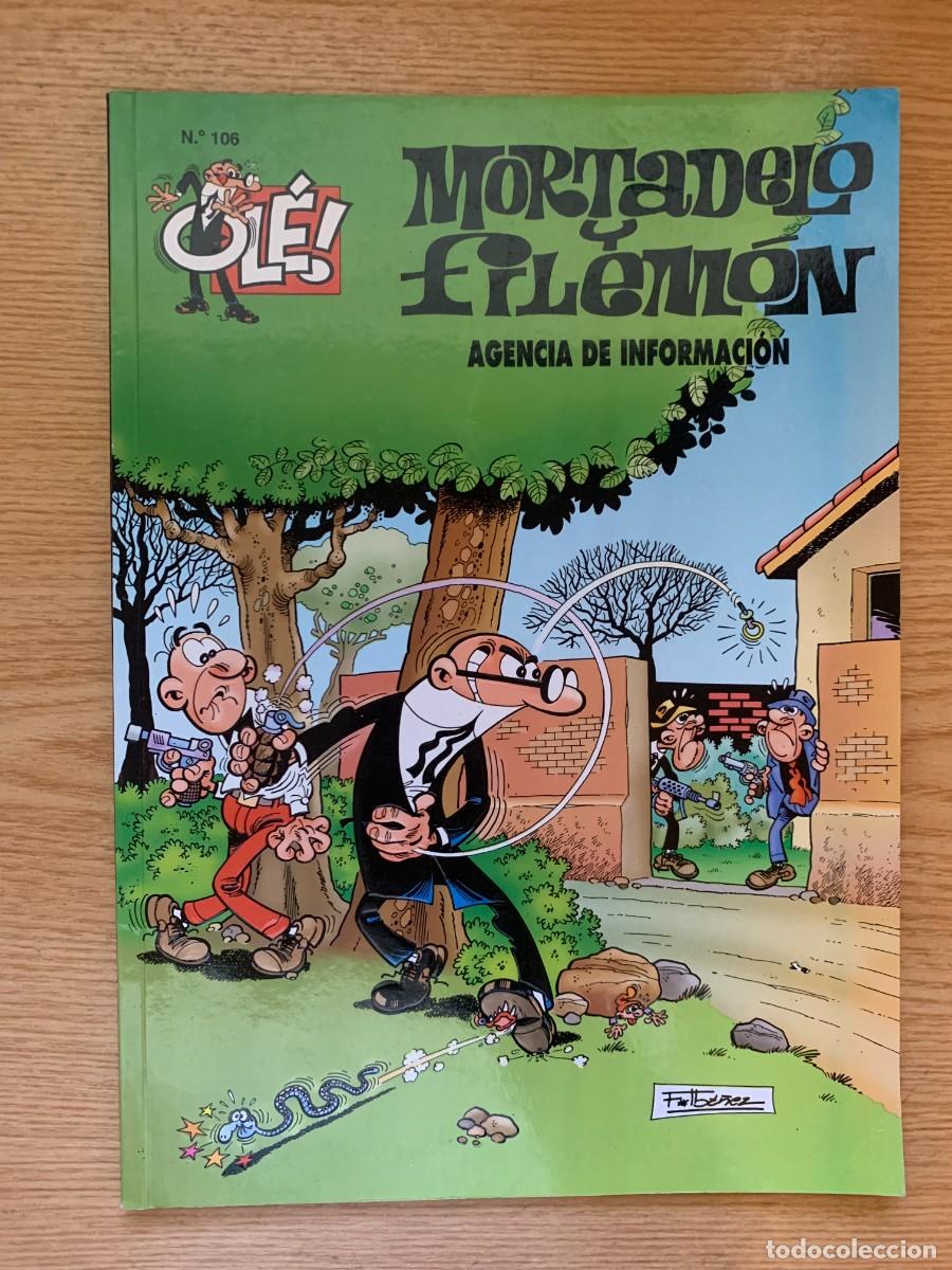 C&oacute;mics: Mortadelo y Filem&oacute;n n&ordm; 106: Agencia de Informaci&oacute;n - Colecci&oacute;n Ol&eacute; - Buen Estado