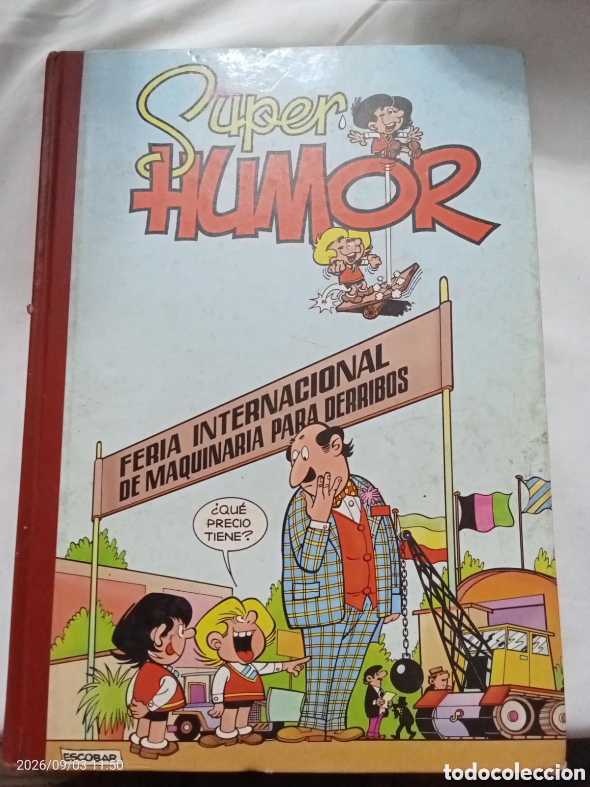 C&oacute;mics: Libro super humor Zipi Zape n5 Ediciones B-1 Edici&oacute;n 1994