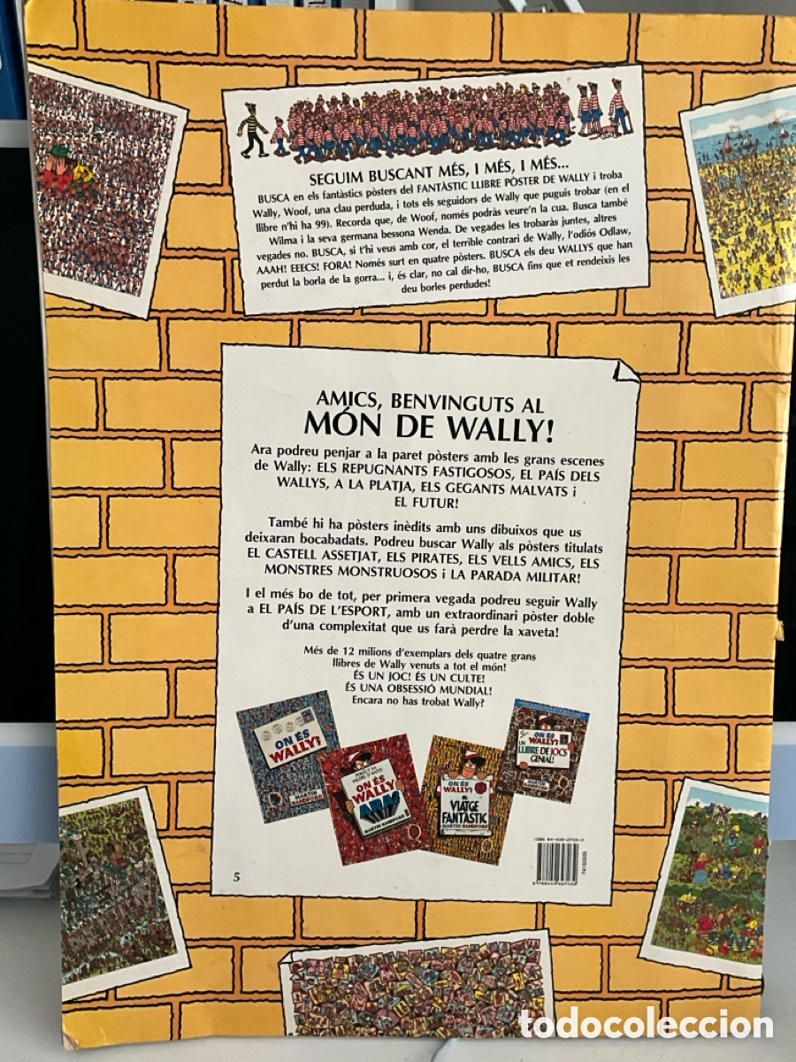 C&oacute;mics: ON ES WALLY? el magnific llibre poster - Foto 2