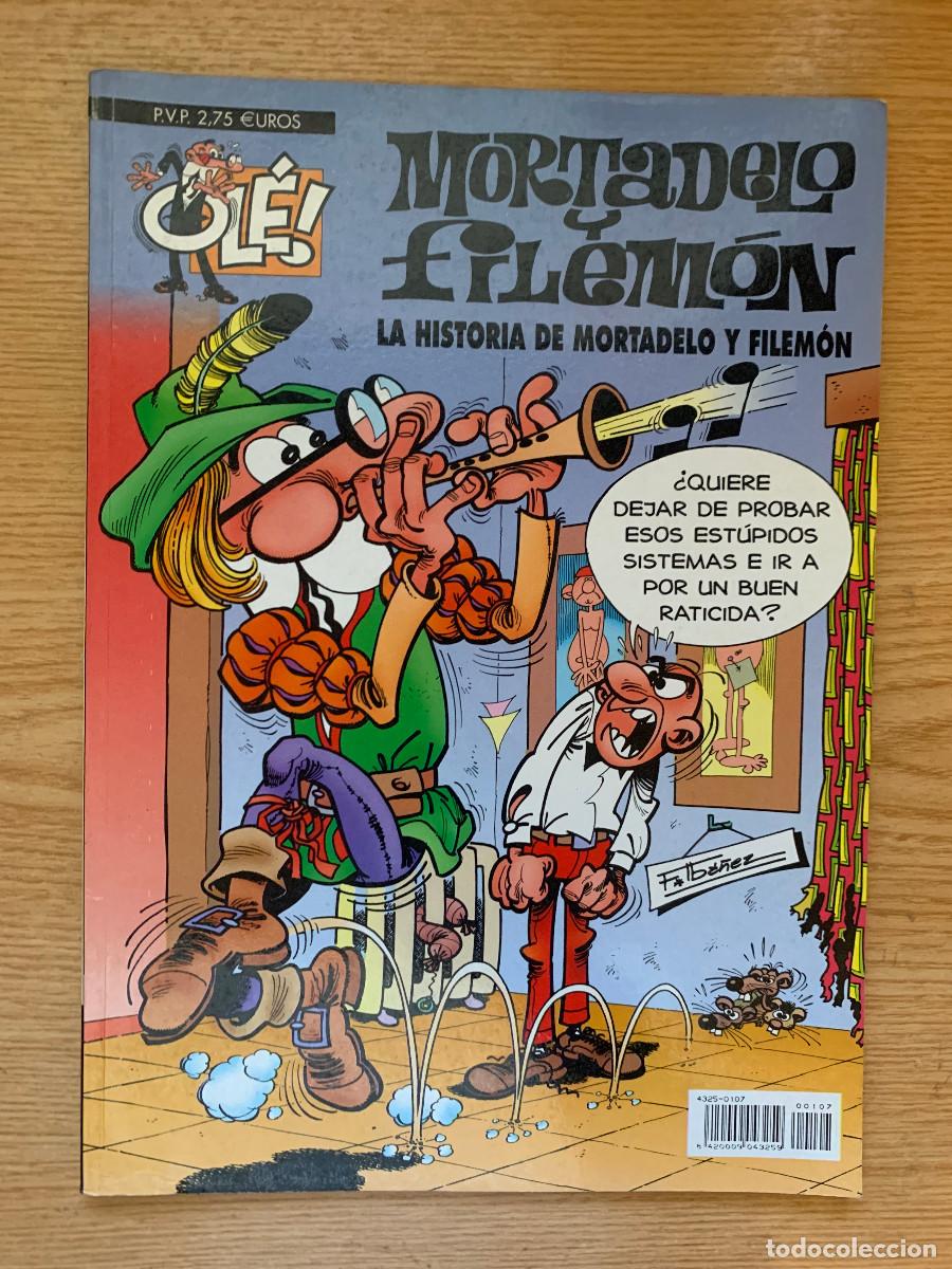 C&oacute;mics: Mortadelo y Filem&oacute;n n&ordm; 107: La Historia de Mortadelo y Filem&oacute;n - Colecci&oacute;n Ol&eacute; - Buen Estado