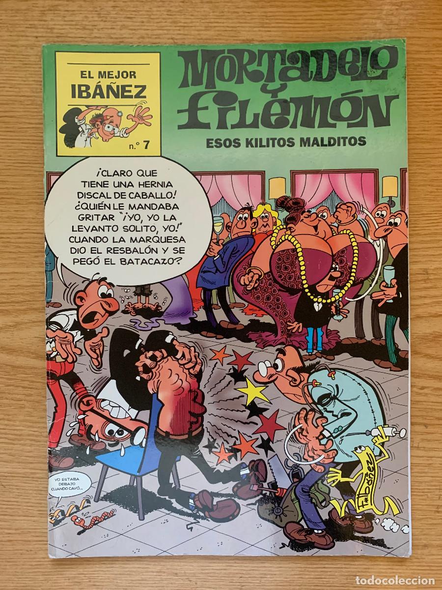 C&oacute;mics: El Mejor Ib&aacute;&ntilde;ez n&ordm; 7: Esos Kiltos Malditos - Mortadelo y Filem&oacute;n