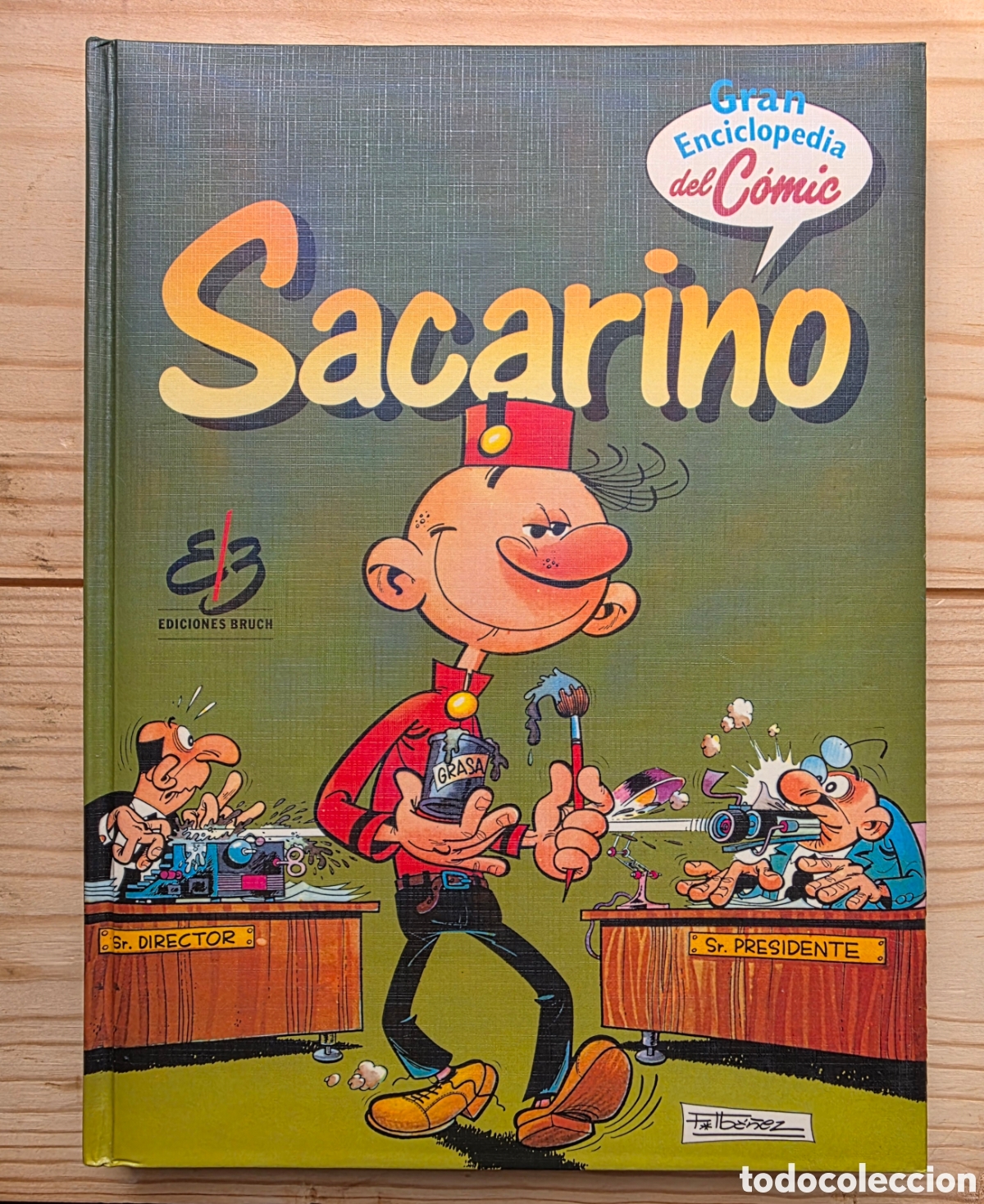C&oacute;mics: LOTE DE 5 TOMOS DE LA &rdquo;GRAN ENCICLOPEDIA DEL C&Oacute;MIC&rdquo; (EDICIONES BRUCH, 1988) - Foto 4