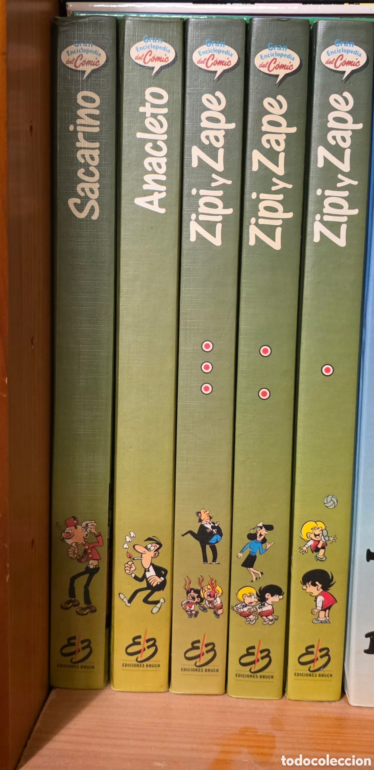 C&oacute;mics: LOTE DE 5 TOMOS DE LA &rdquo;GRAN ENCICLOPEDIA DEL C&Oacute;MIC&rdquo; (EDICIONES BRUCH, 1988)