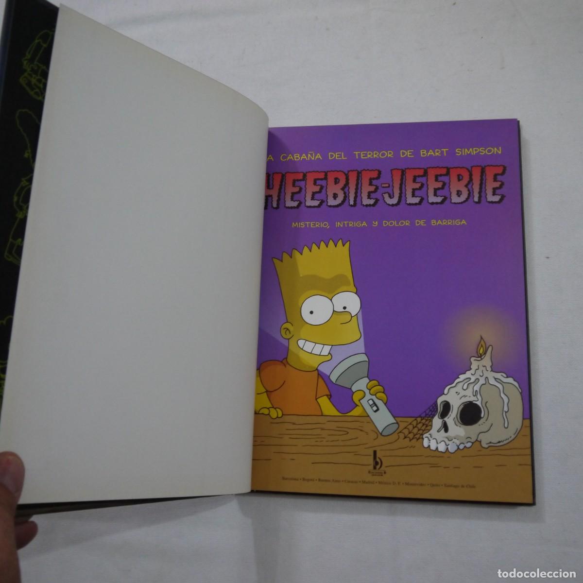 C&oacute;mics: LA CABA&Ntilde;A DEL TERROR DE BART SIMPSON. HEEBIE JEEBIE - EDICIONES B - 2003 - 2.&ordf; EDICI&Oacute;N - Foto 3