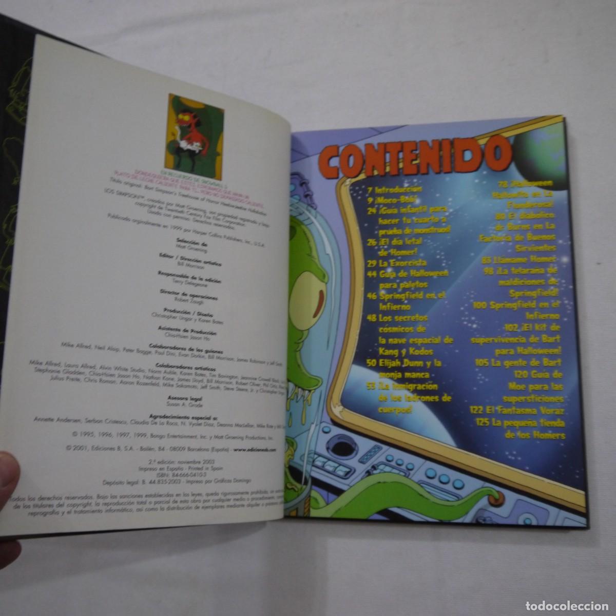 C&oacute;mics: LA CABA&Ntilde;A DEL TERROR DE BART SIMPSON. HEEBIE JEEBIE - EDICIONES B - 2003 - 2.&ordf; EDICI&Oacute;N - Foto 4