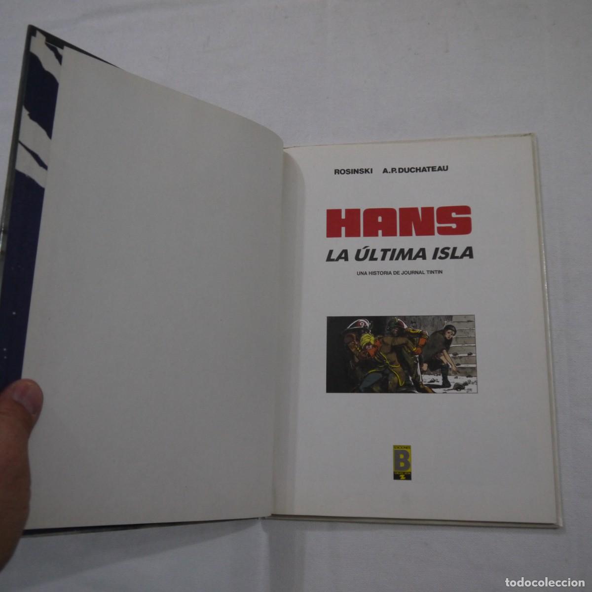 C&oacute;mics: HANS LA &Uacute;LTIMA ISLA - ROSINSKI / DUCHATEAU - EDICIONES B - 1989 - Foto 3