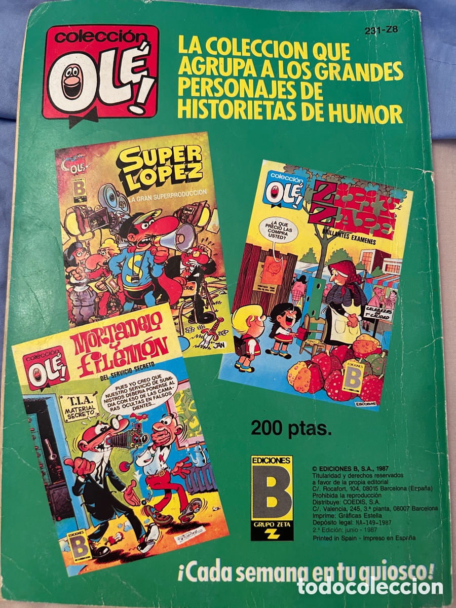 C&oacute;mics: Zipizape mortadelo 13 rue percebe el talism&aacute;n - Foto 6