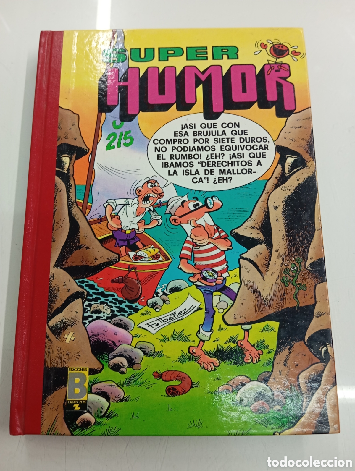 Comics: SUPER HUMOR MORTADELO Y FILEMON, ZIPI Y ZAPE, ROMPETECHOS VOLUMEN 54 PRIMERA EDICION BUEN ESTADO