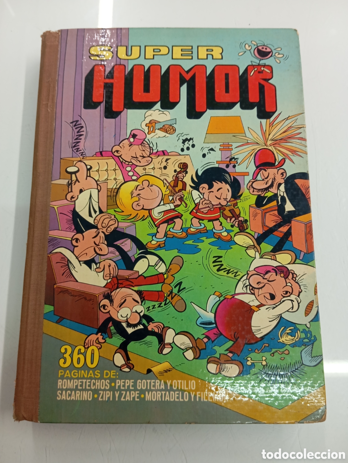 Comics: SUPER HUMOR MORTADELO Y FILEMON, ZIPI Y ZAPE, ROMPETECHOS VOLUMEN 54 PRIMERA EDICION BUEN ESTADO