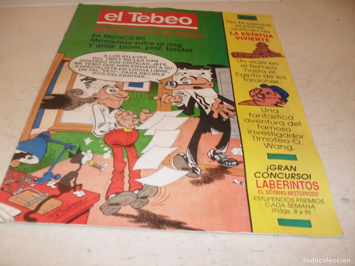 C&oacute;mics: EL TEBEO N&ordm; 104,DE 115,CON MORTADELO EN MOSCU 80.EDICIONES B,1990