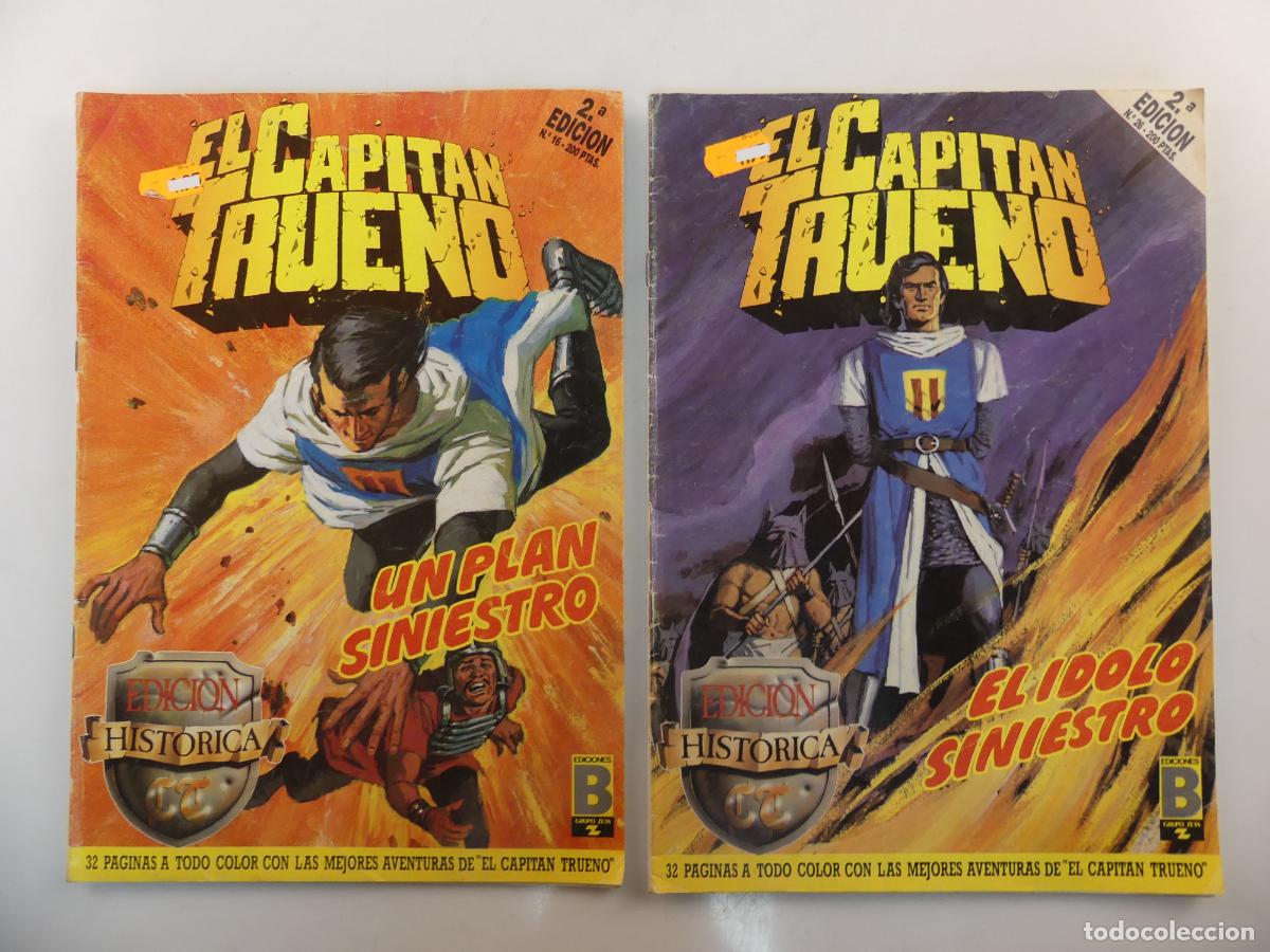 C&oacute;mics: LOTE DE 5 COMICS - EL CAPITAN TRUENO-- REF: 48 - Foto 3