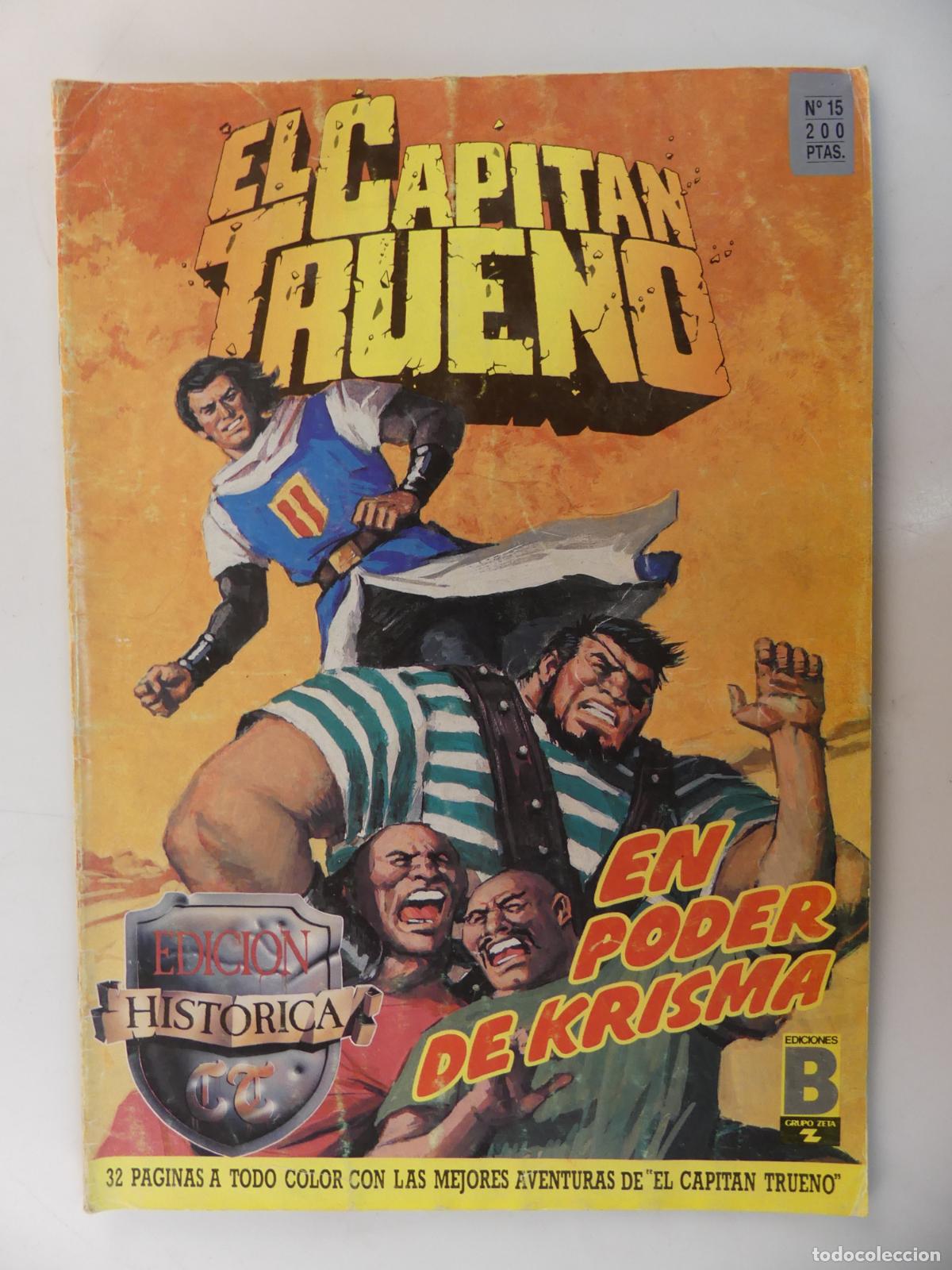 C&oacute;mics: LOTE DE 5 COMICS - EL CAPITAN TRUENO-- REF: 48 - Foto 4