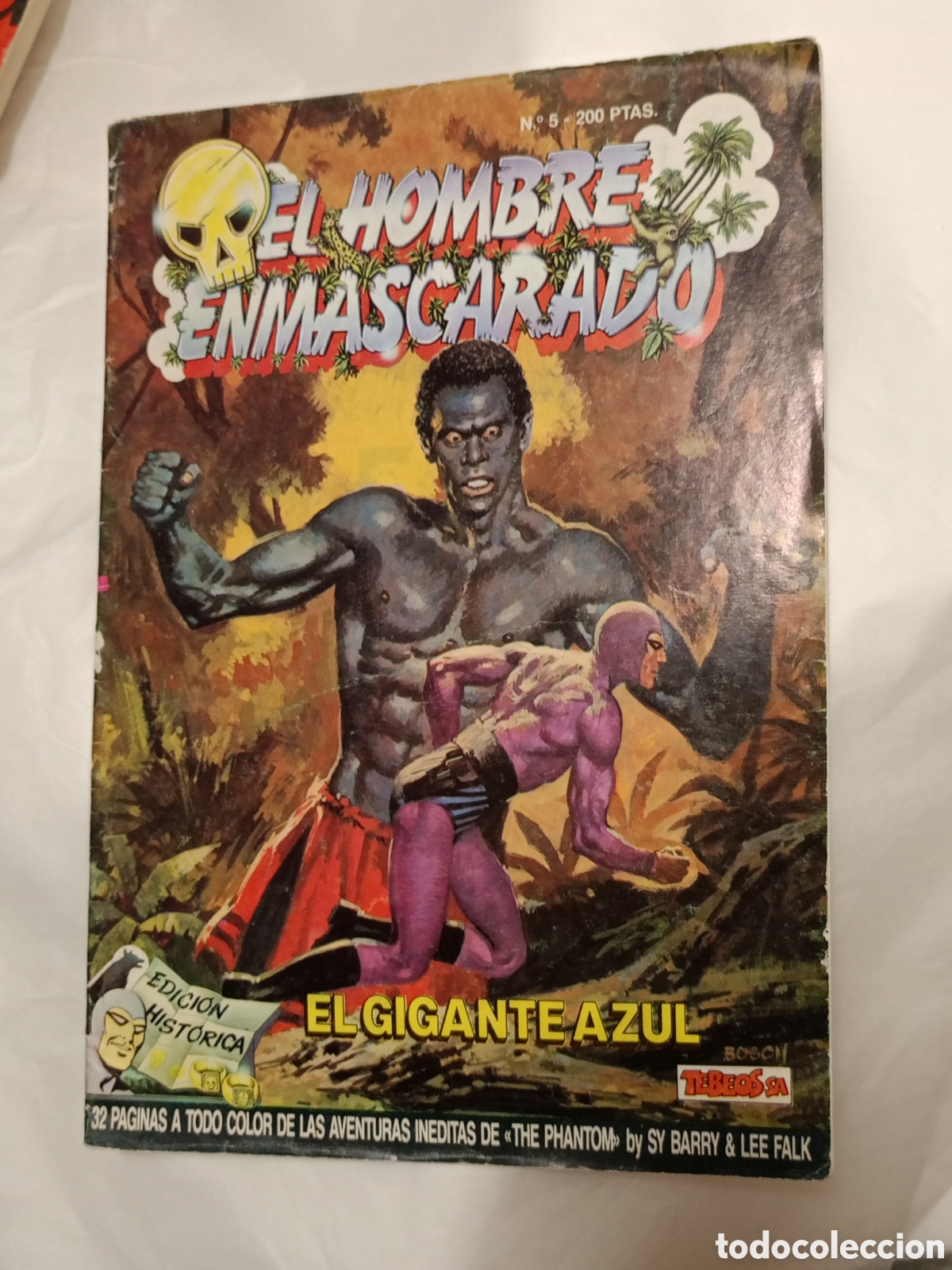 C&oacute;mics: EL HOMBRE ENMASCARADO - N&ordm;5 - EL GIGANTE AZUL - EDICIONES B