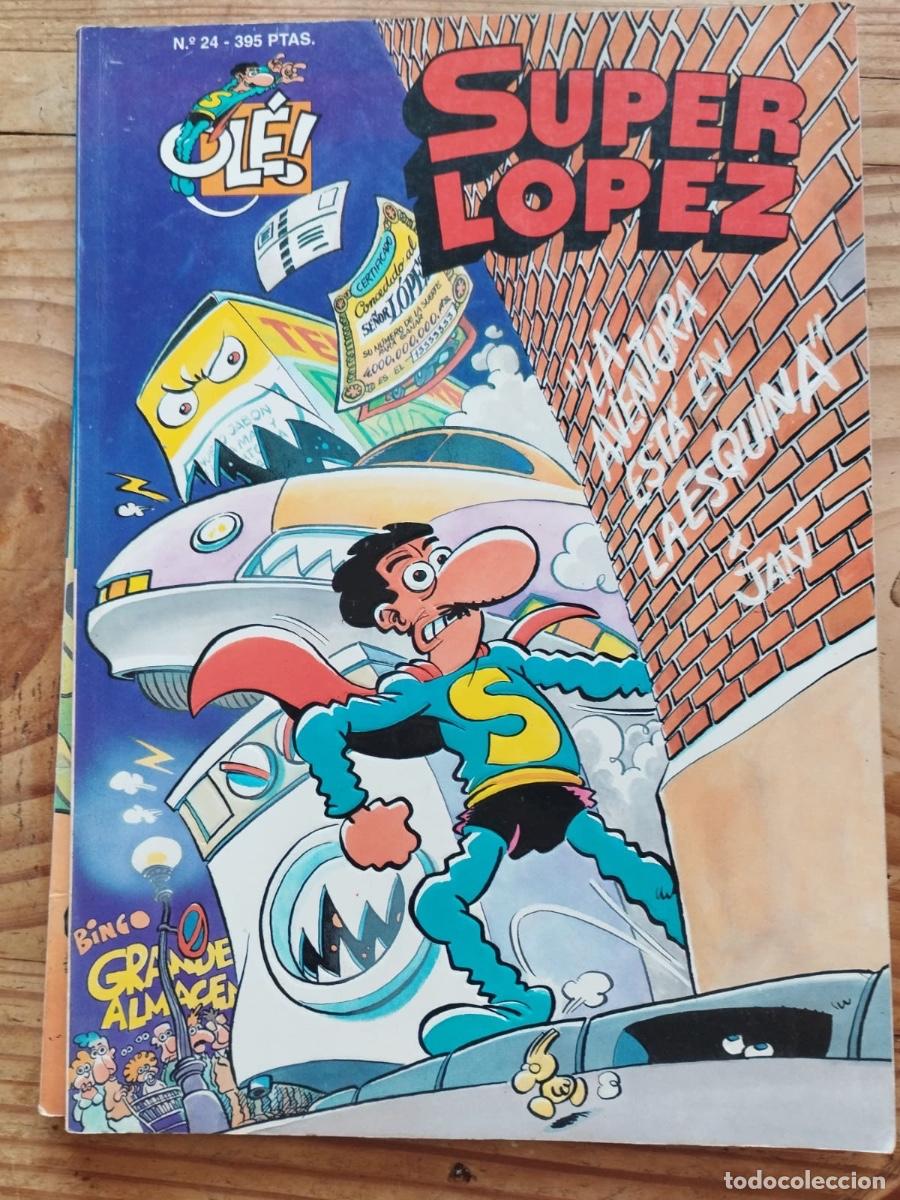 C&oacute;mics: COLECCION OLE. SUPER LOPEZ. N 24