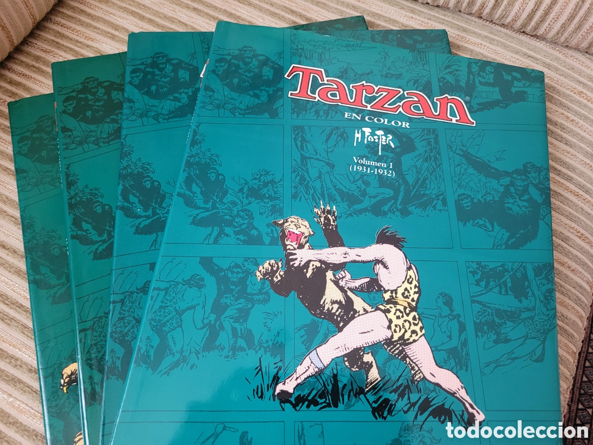 C&oacute;mics: TARZAN, volumenes 1, 2, 3 y 4 - Foto 1