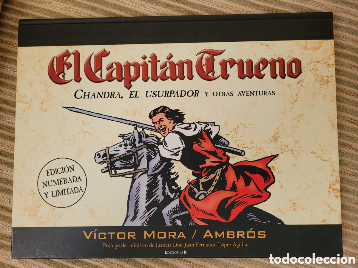 C&oacute;mics: EL CAPITAN TRUENO : CHANDRA, EL USURPADOR Y OTROS (edici&oacute;n numerada y limitada)