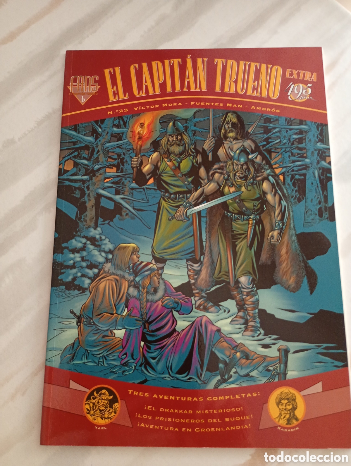 C&oacute;mics: EL CAPIT&Aacute;N TRUENO EXTRA FANS 24 EJEMPLARES - Foto 2