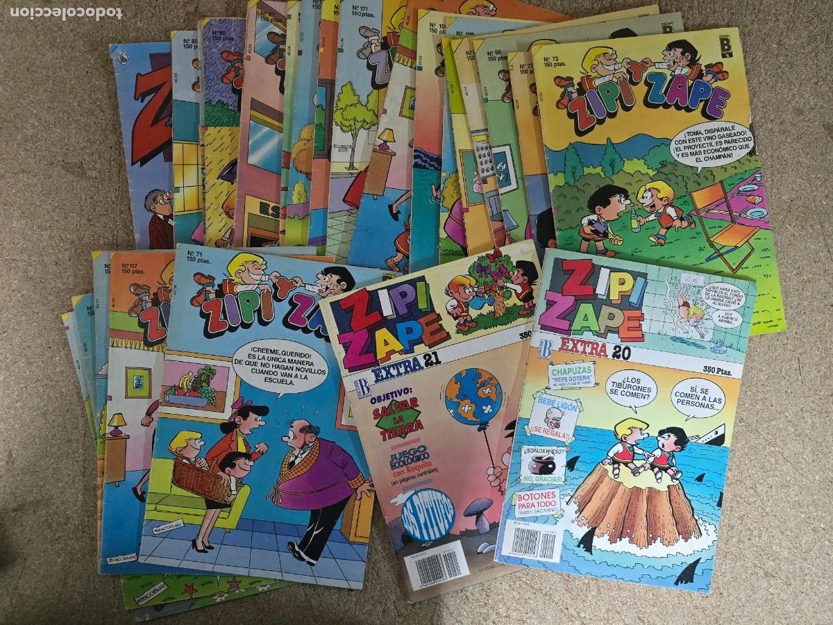 C&oacute;mics: Zipi y Zape lote 21 Tebeos.Ediciones B