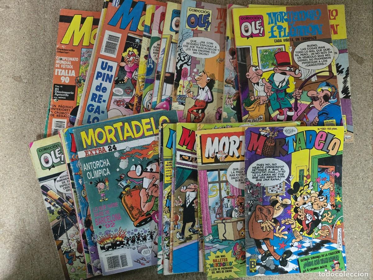 Comics : Mortadelo y Filemon lote 23 Tebeos.Ediciones B Ole y varios