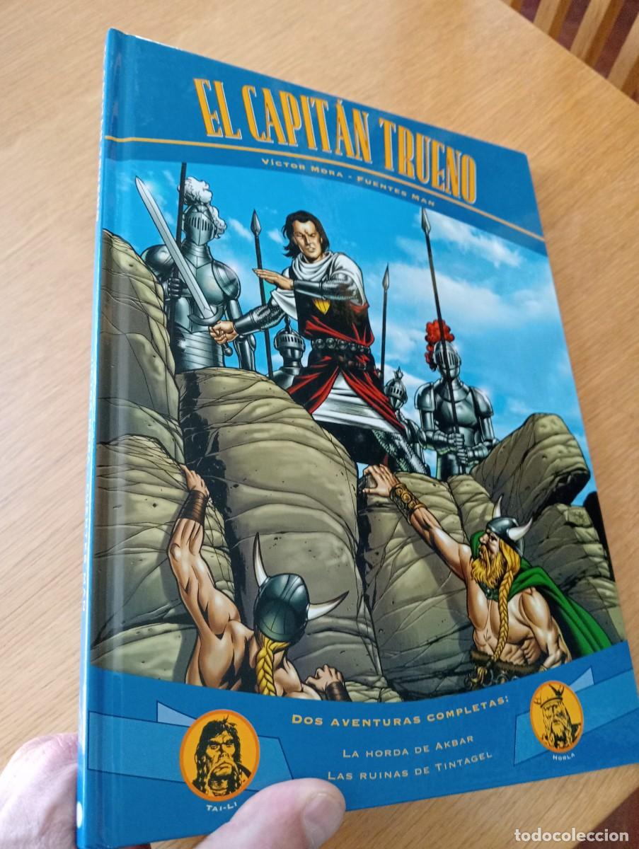 C&oacute;mics: TOMO &Uacute;NICO. EL CAPIT&Aacute;N TRUENO. DOS AVENTURAS COMPLETAS. CARTON&Eacute;. EDICIONES B. 2000.