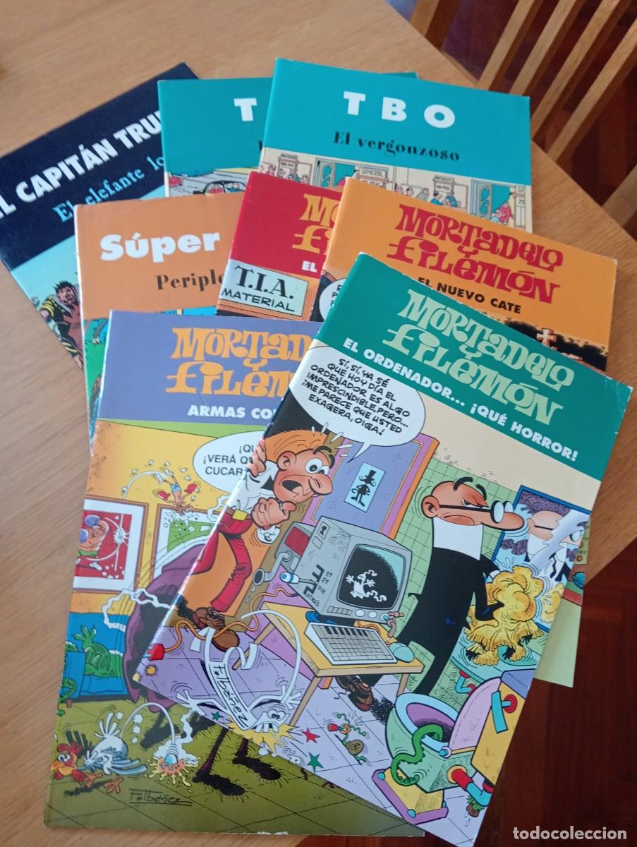 C&oacute;mics: LOTE CON 8 EJEMPLARES DE LA COLECCI&Oacute;N SUPERC&Oacute;MICS (DE 36). GRAPA. EDICIONES B. 2003.